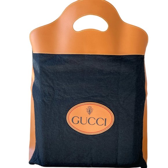 Vintage 70's Gucci Shopper Tote Bag - Picture 1 of 6